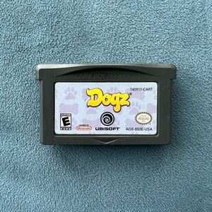 Dogz Game Boy Advance SP Cartridge